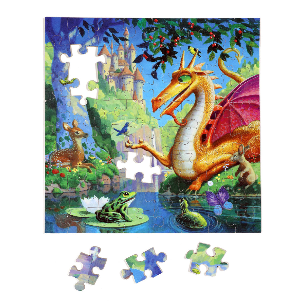 Dragon 64 Piece Puzzle