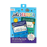 Joke Decoder Activity Cards - Set of 24