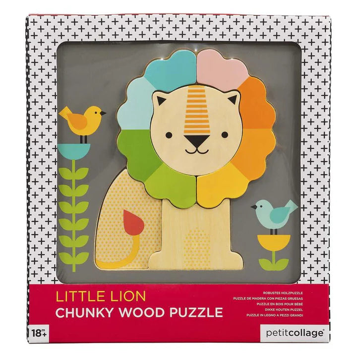 Little Lion Chunky Wood Puzzle