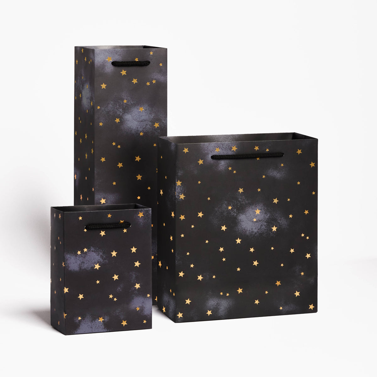 Midnight Sky Holiday Gift Bags