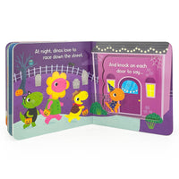 Dinos Love Halloween Board Book