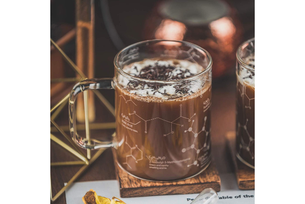 Science of Coffee Molecule Mug