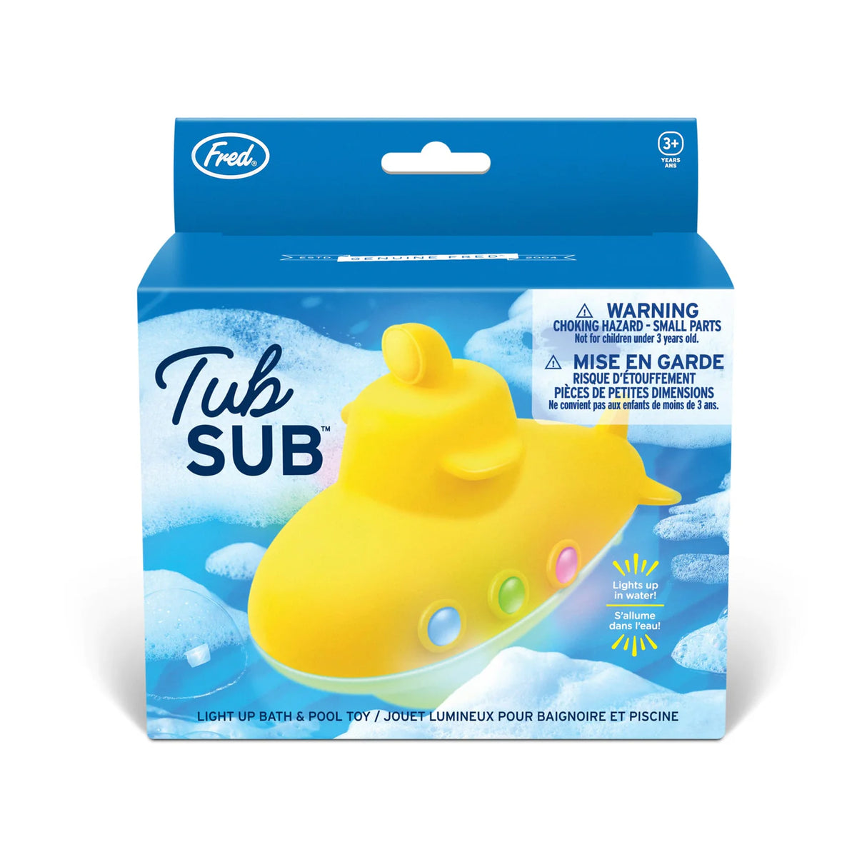 Fred Tub Sub - Light Up Bath Toy