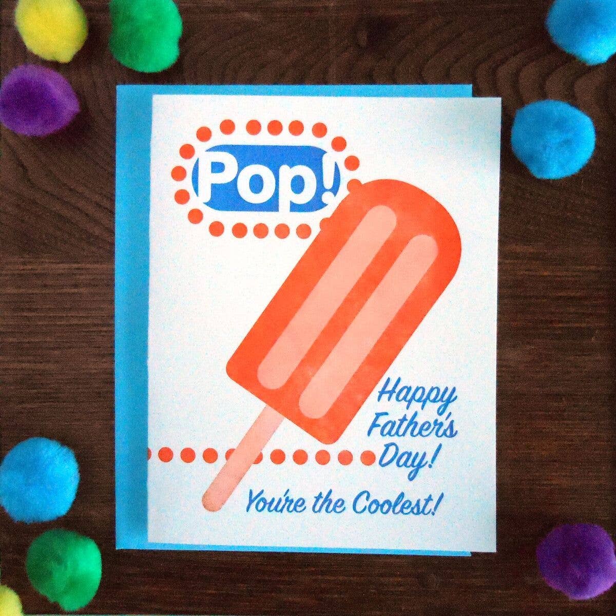 Coolest Pop Fathers Day Card