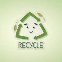 Smiley Recycle Sticker