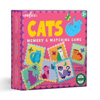 Cats Little Square Memory Game