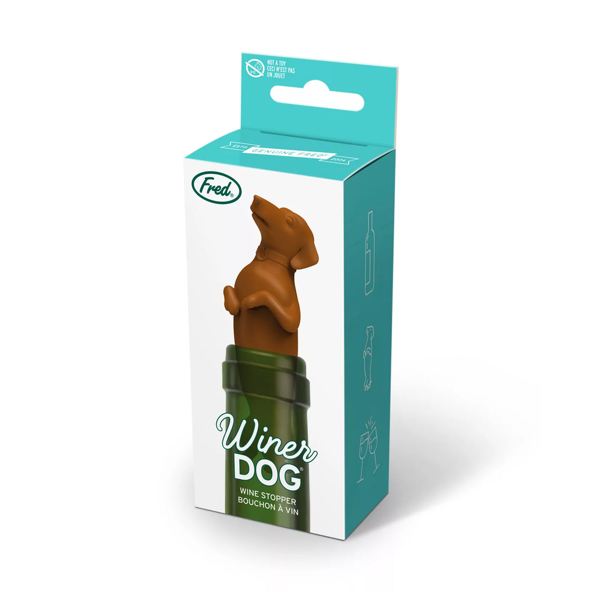 Fred Winer Dog - Bottle Stopper