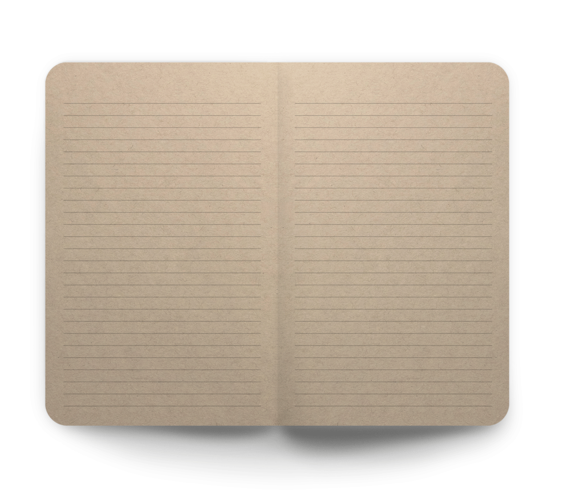 Mountain Van Kraft Layflat Notebook