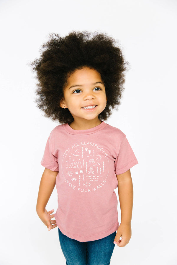 Not All Classrooms Have Four Walls T shirt Kids Graphic Tee | Summer 2024