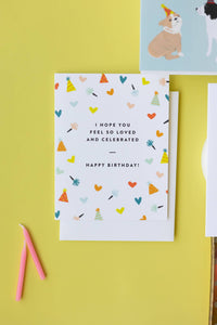 Loved & Celebrated Birthday Card