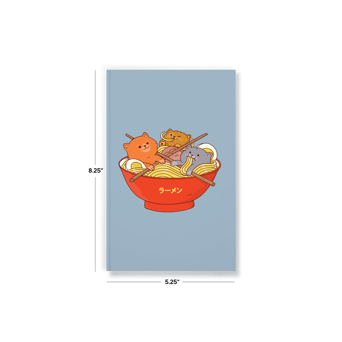 Ramen and Cats Classic Layflat Journal Notebook