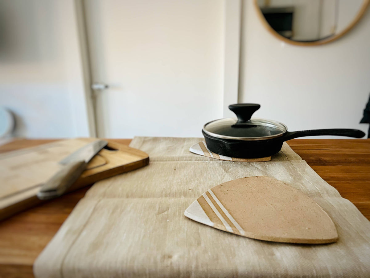 Striped Serving Trivet