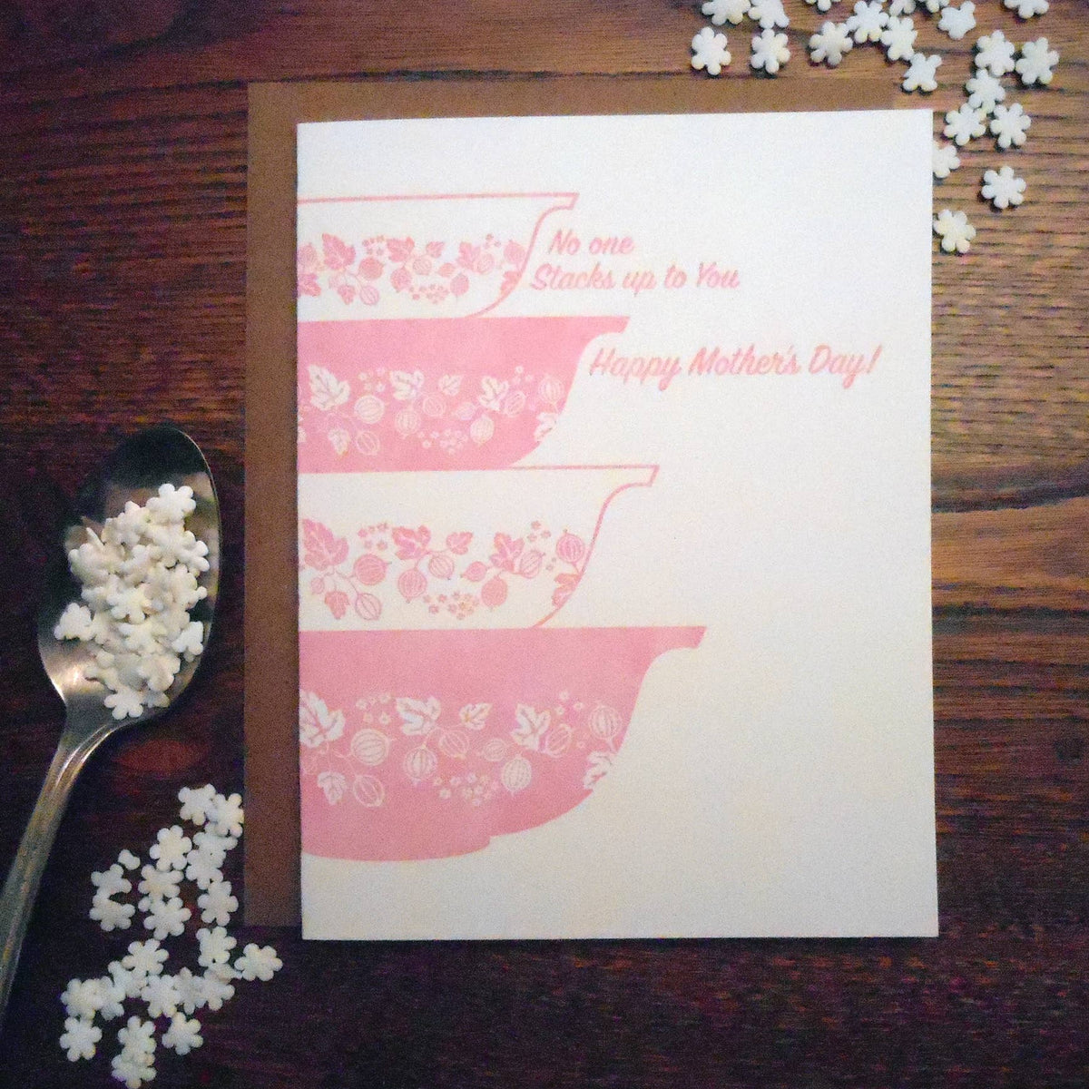 Pyrex Mothers Day Card