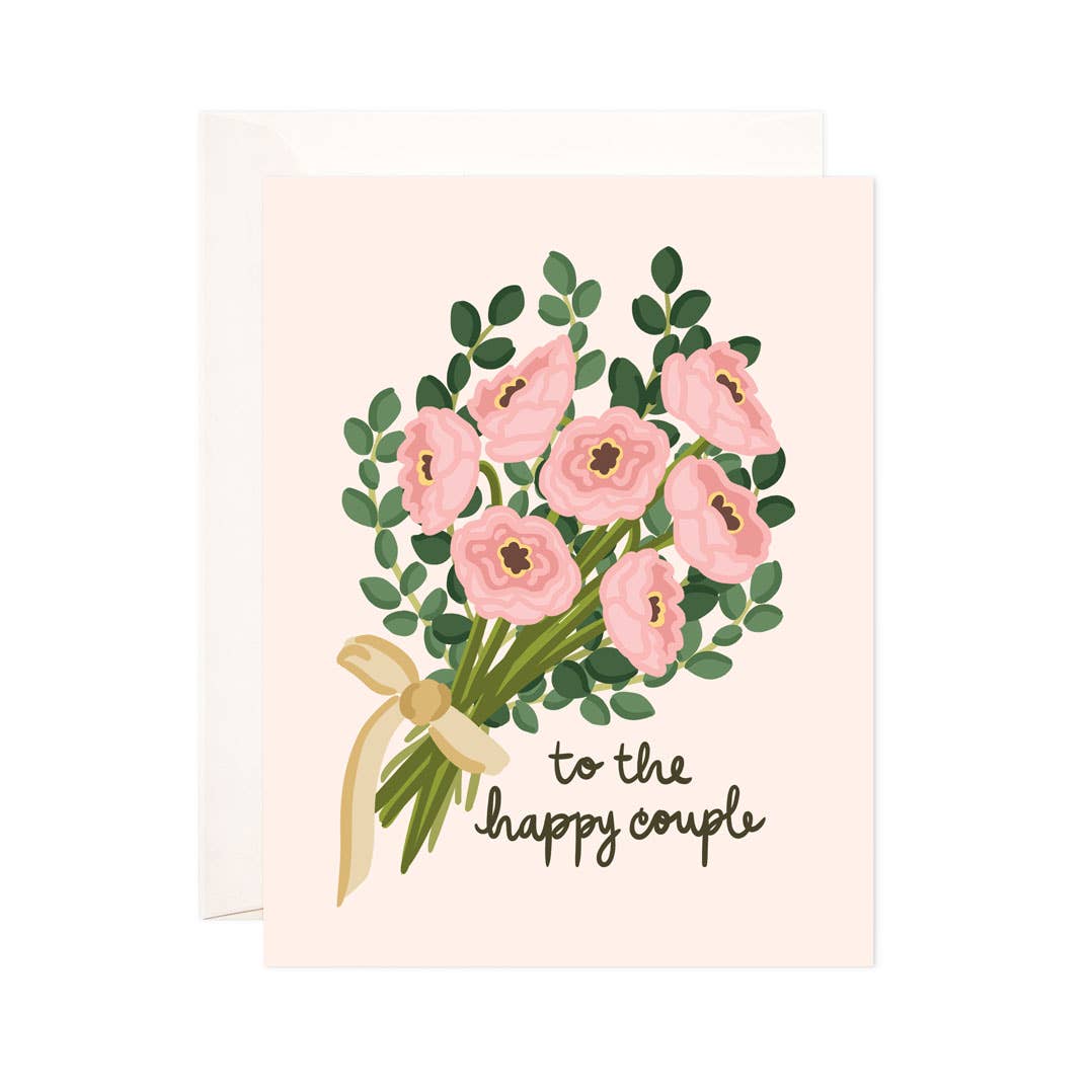 Happy Couple Wedding Card