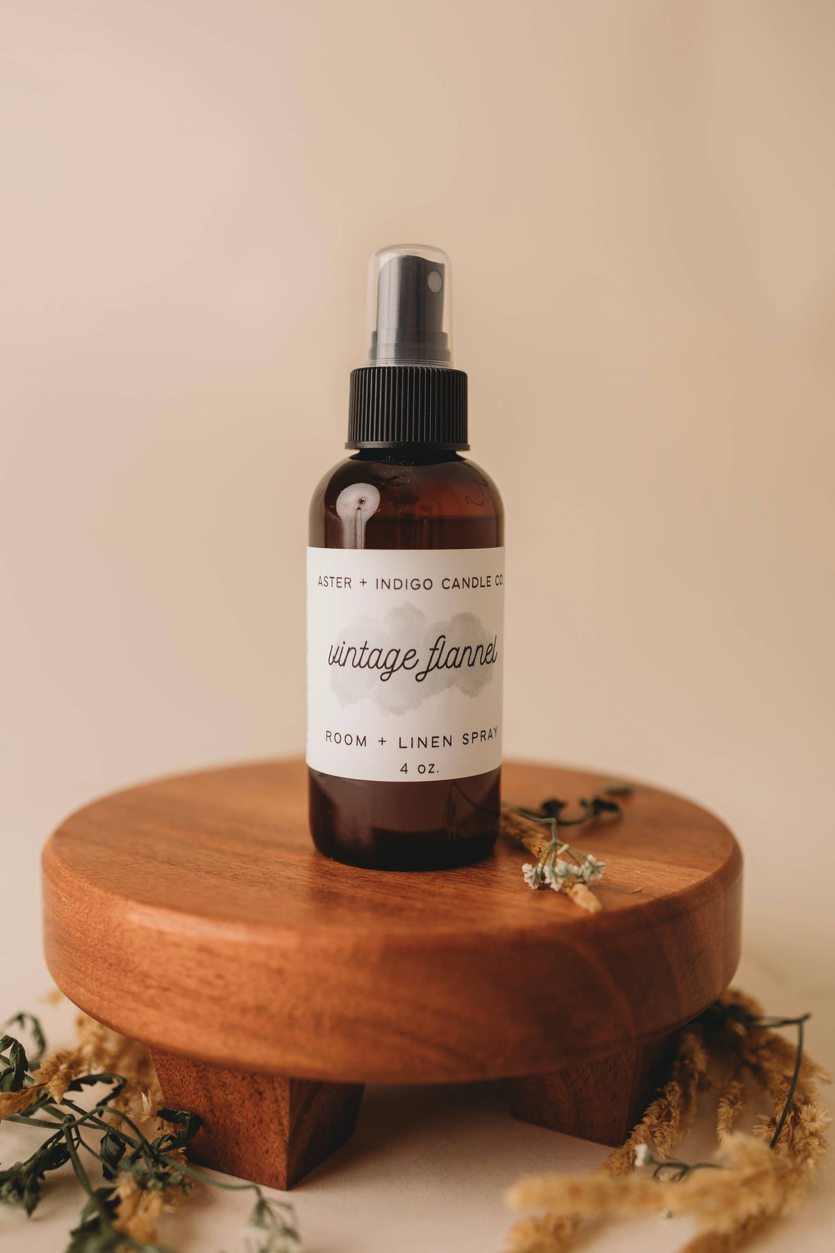 Vintage Flannel | Fall Room + Linen Spray | 4oz