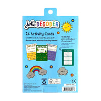 Joke Decoder Activity Cards - Set of 24