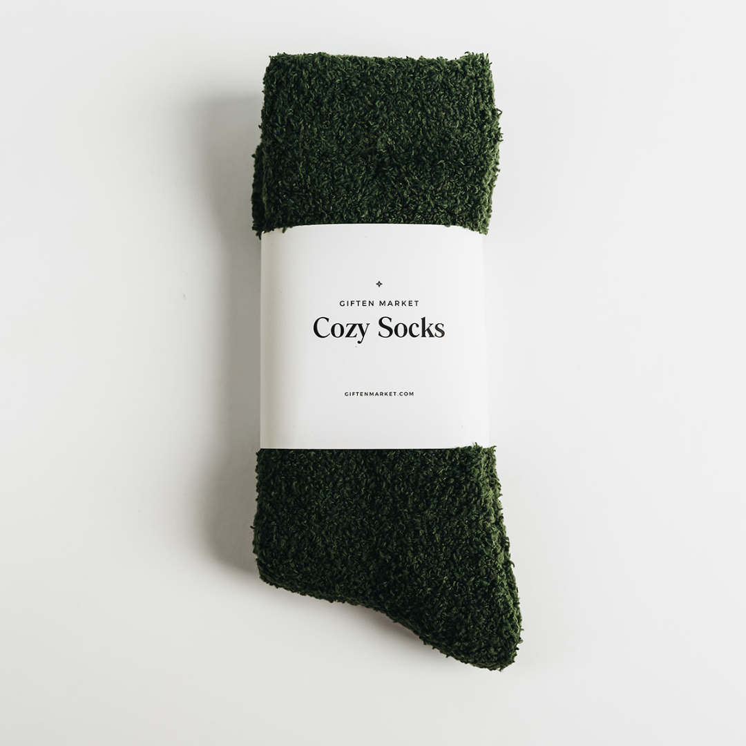 Cozy Cloud Socks - Douglas Fir