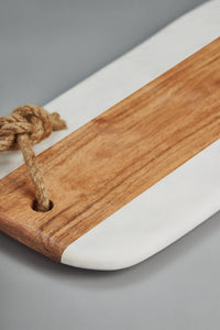 Sulguni Marble & Wood Cutting Board