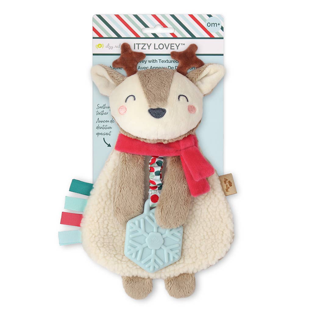 Holiday Plush + Teether Toy