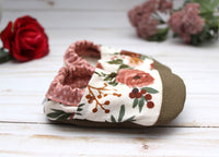 Winter Rose Baby Shoes