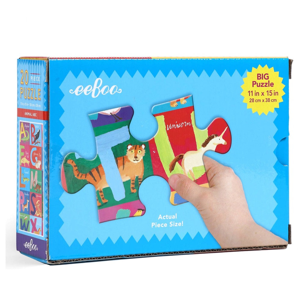 Animal ABC 20 Piece Puzzle