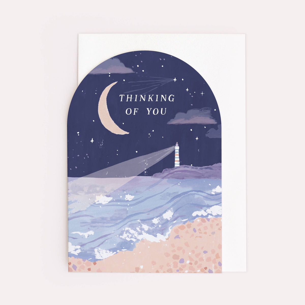 Thinking of You Lighthouse Card