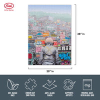 Scott Listfield- Graffiti City 1000 Piece Puzzle