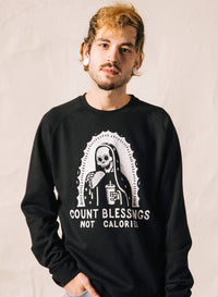 Count Blessings Not Calories Sweatshirt