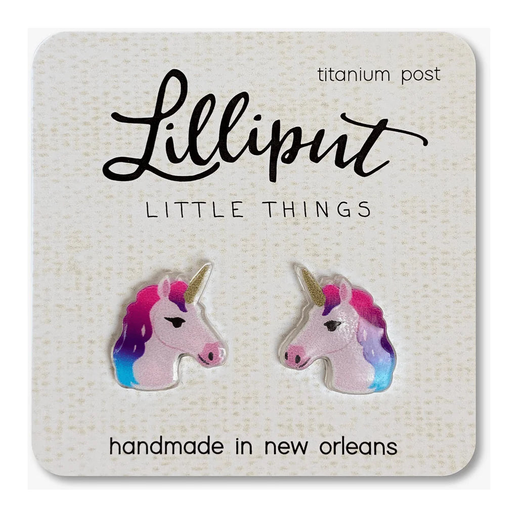 Liliput Earrings - Rainbows & Unicorns