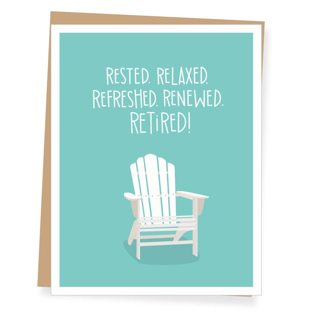 Retirement Greeting Card