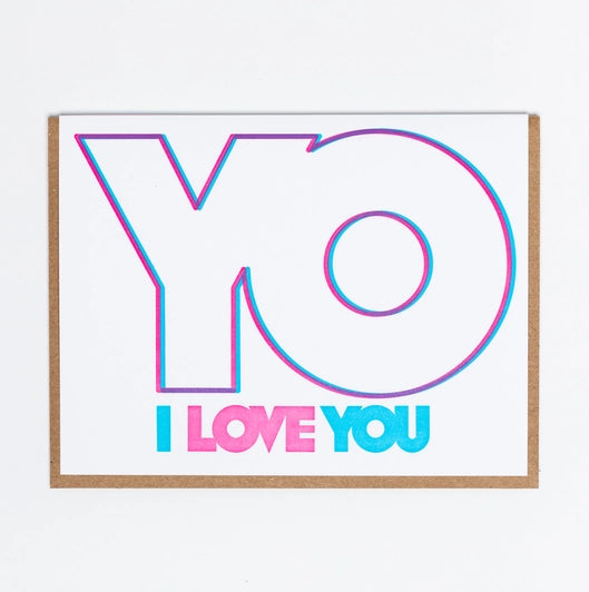 YO I love You Card