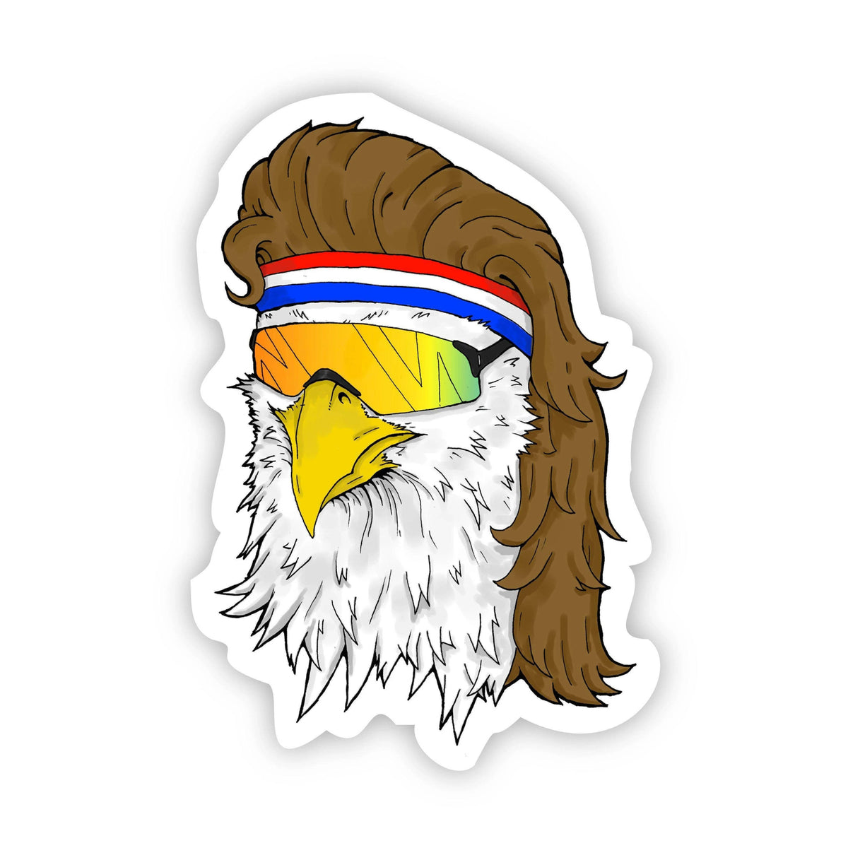 'Merica Eagle Sticker