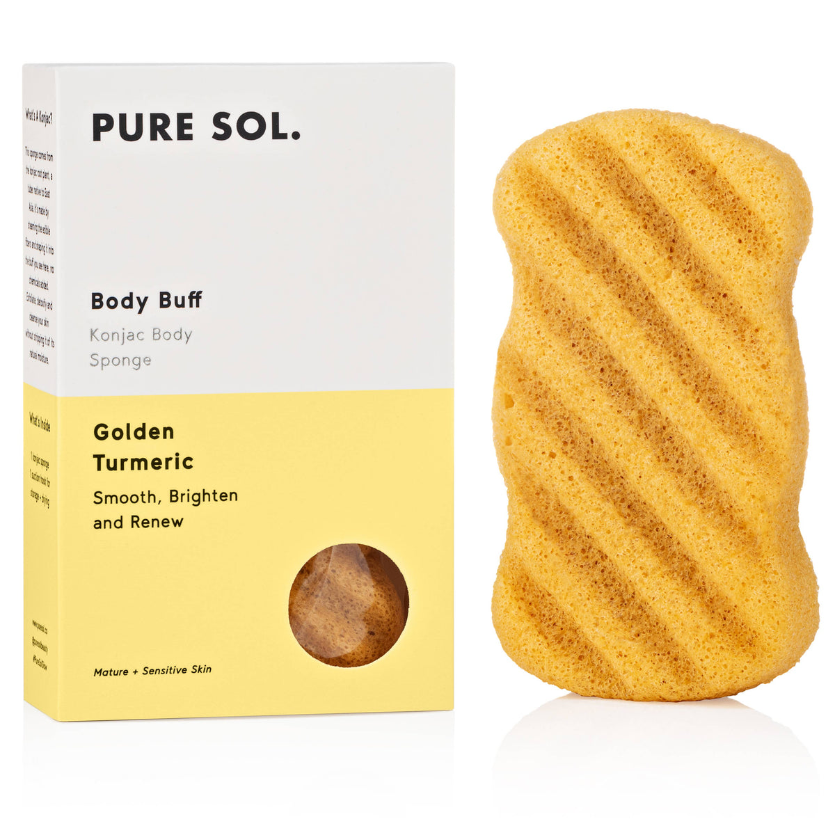 Konjac All-Natural Body Sponge