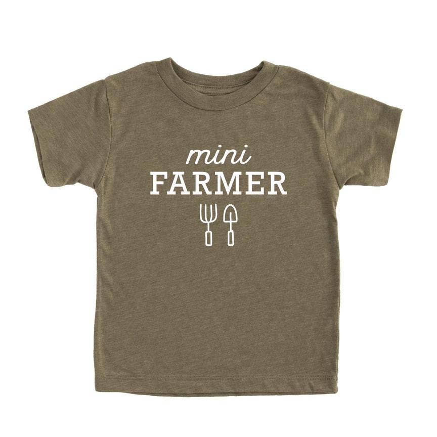 Mini Farmer T shirt | Kids Graphic Tee | Kids Clothes | Summer 2024