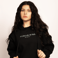 Human Kind Embroidered Hoodie