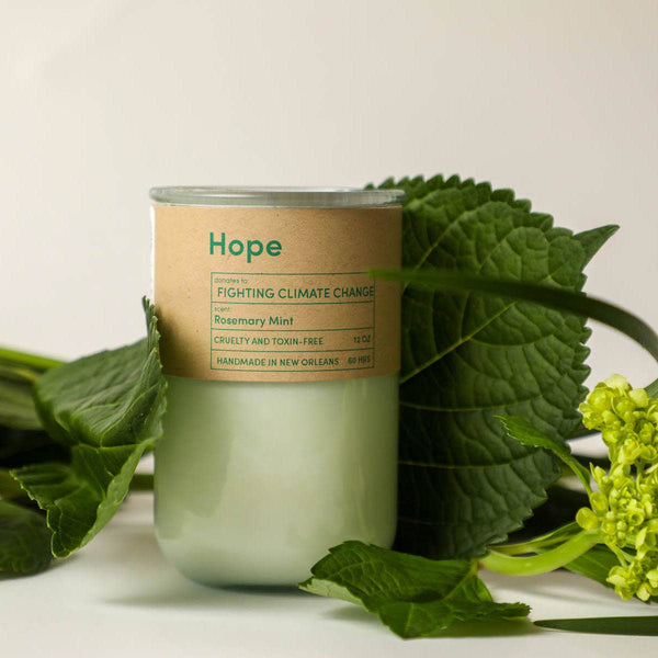 HOPE, Rosemary & Mint Candle