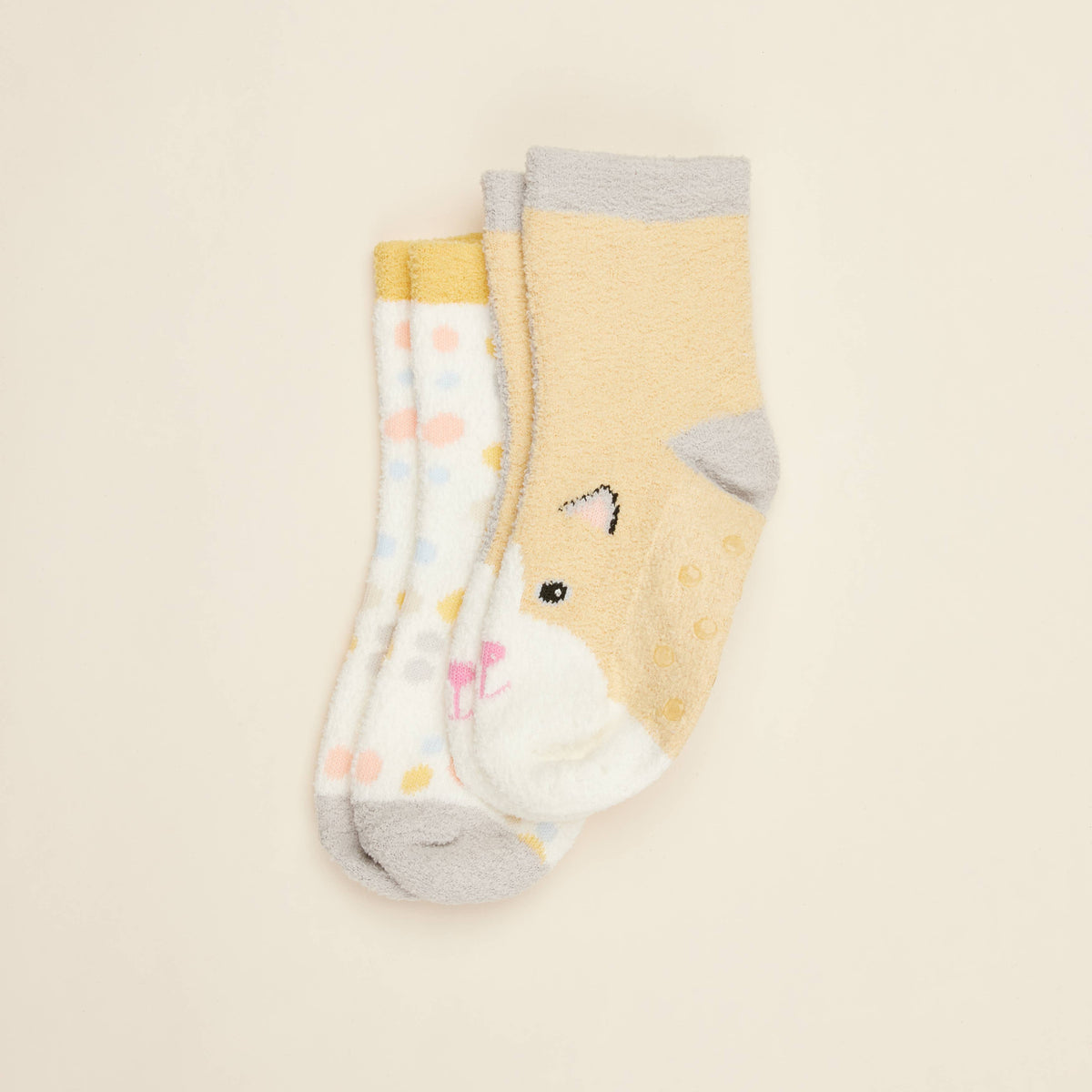 Calico Cat Crew Socks