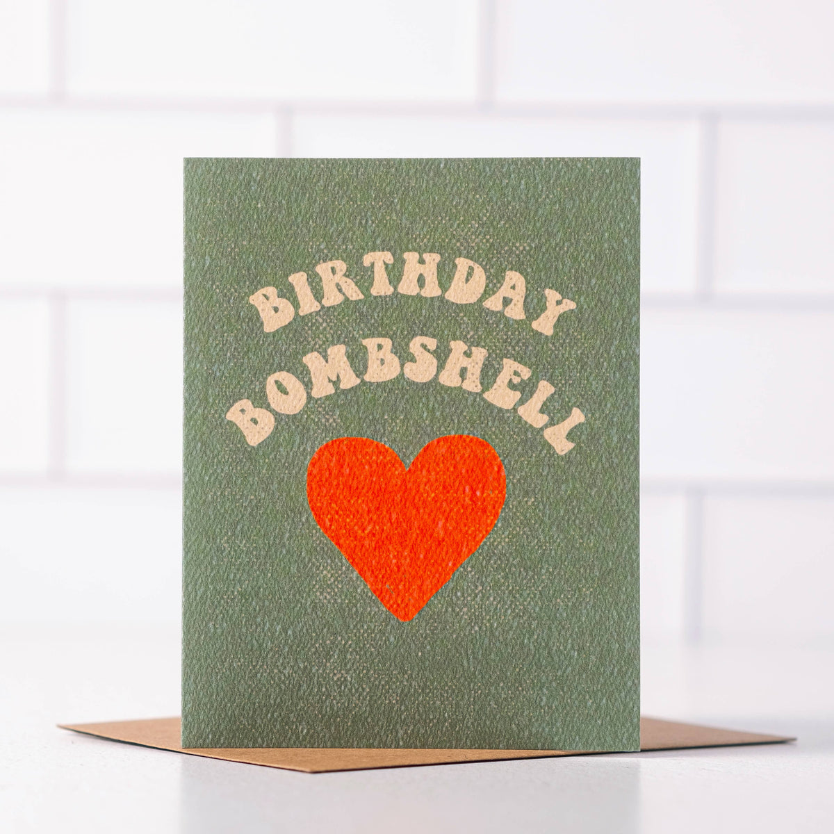 Bombshell Birthday Card