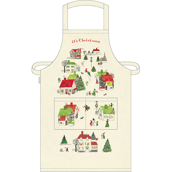 Christmas Village Apron