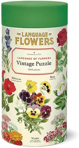 Language of Flowers 1000 Piece Puzzle