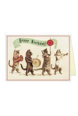 Cats Parade Birthday Card