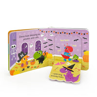 Dinos Love Halloween Board Book