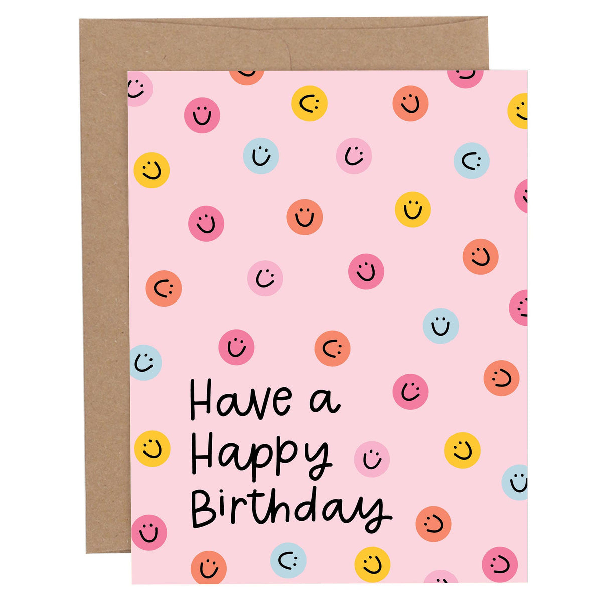 Smiley Face Birthday Card