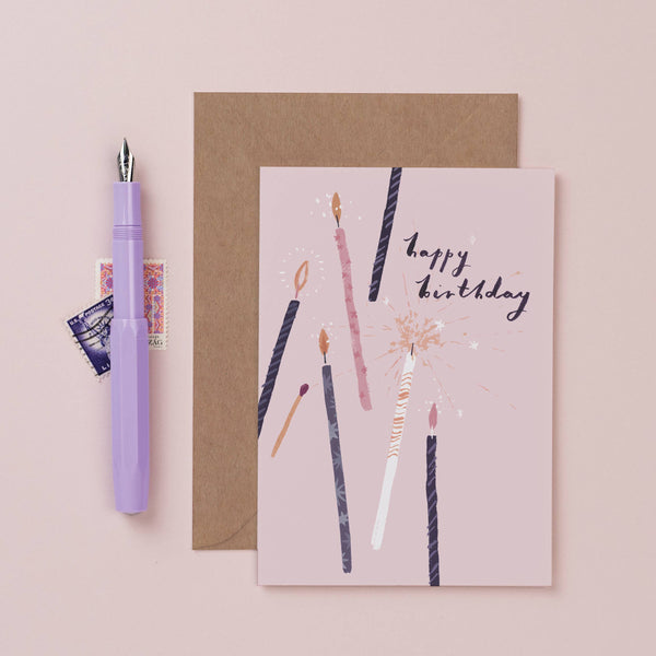 Candles Birthday Card