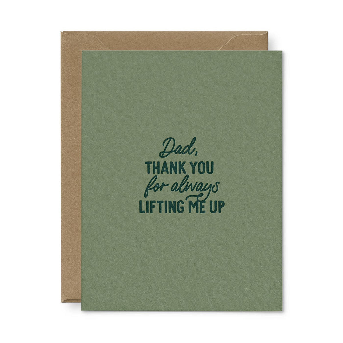 Lifting Me Up Father's Day Card