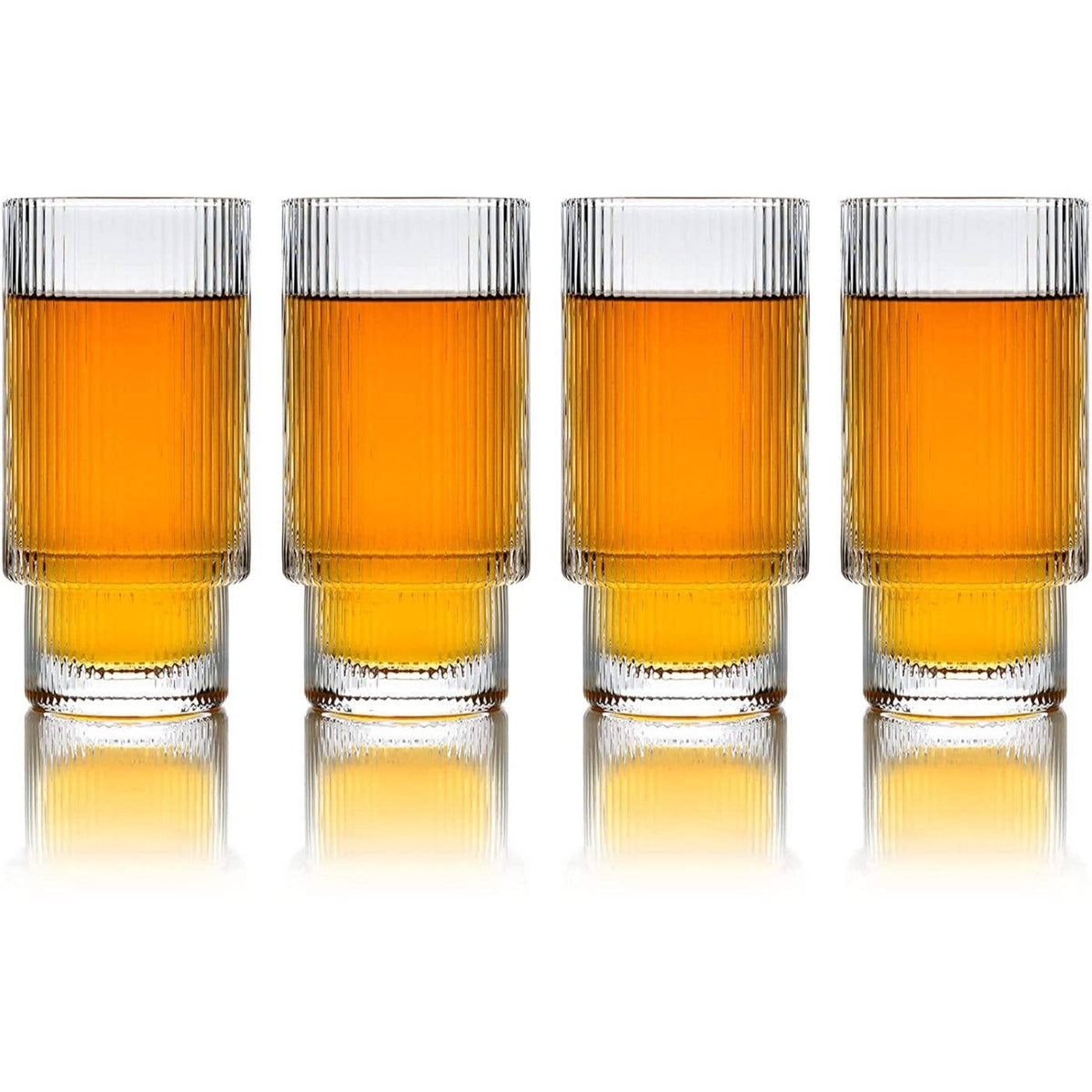 Ripple Drinking Glasses (Set of 4)