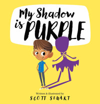 My Shadow Is Purple Hardcover Book