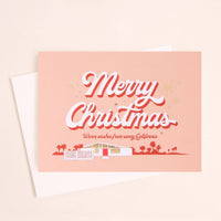 Merry Christmas Sunny CA Card