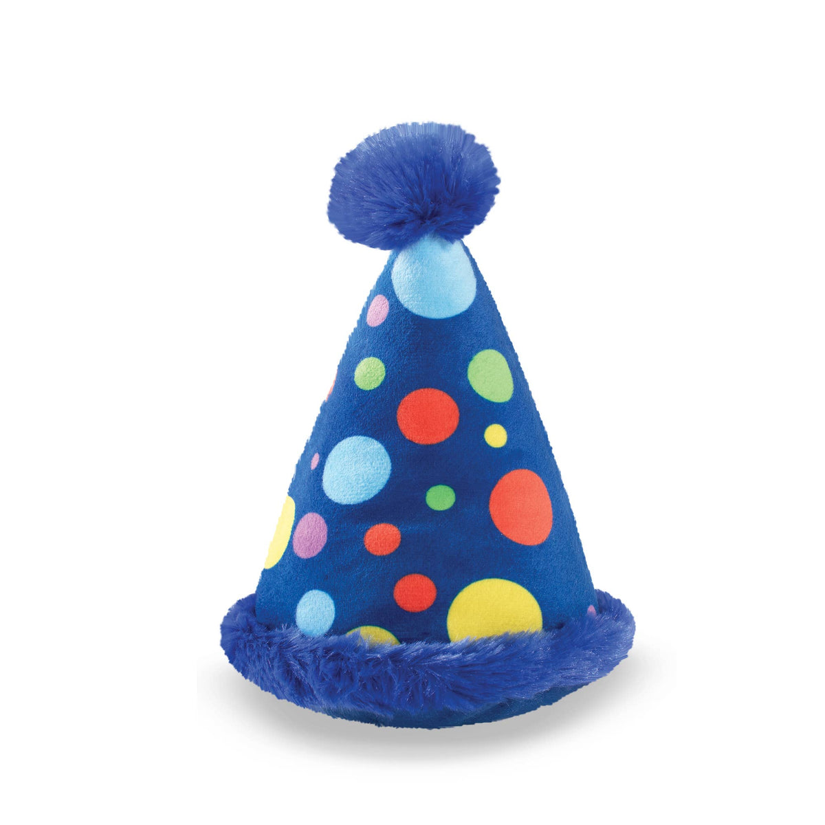 Plush Dog Toy - Party Hat Small