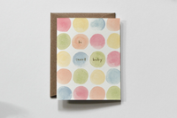 Hi Sweet | Colorful New Baby Greeting Card for Parents